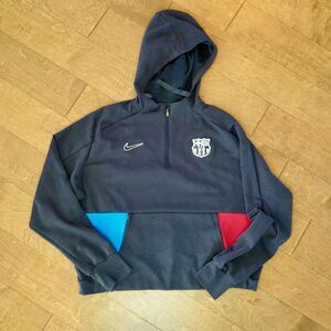 Nike Navy Hoodie with Red and Blue Accents